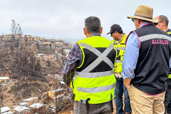 Con tecnología de “hidrosiembra” recuperan capa vegetal para contener riesgo de aludes en zonas afectadas por incendios forestales