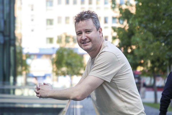 <p>Diego Contreras, CEO y cofundador de Blanco. Foto: Tamara Silva</p>
