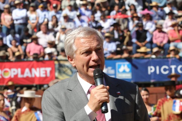<p>El mandatario participó ayer domingo en la final del 77 Campeonato Nacional de Rodeo en Rancagua. (Foto: Aton Chile)</p>