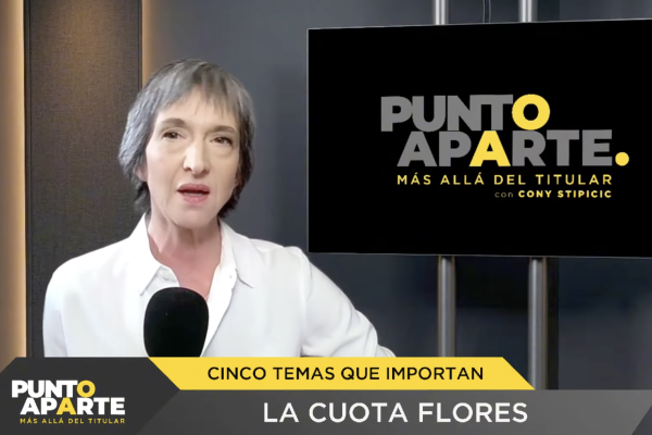 <p>Punto Aparte | La cuota Flores</p>