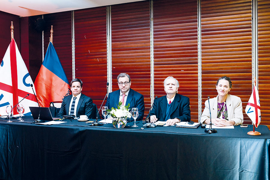<p>Óscar Hasbún, presidente de CSAV.</p>