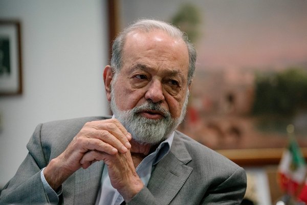 <p>El empresario y multimillonario mexicano Carlos Slim Helú, fundador y presidente honorario de América Móvil. Foto: Bloomberg.</p>