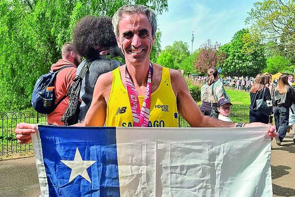 CEO de Adagio Teas fue el chileno y sudamericano con mejor marca en la maratón de Londres