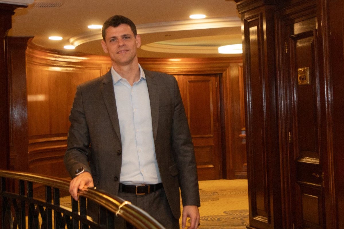 <p>El CEO de Bradesco Asset Management, Bruno Funchal. Foto: Tamara Silva</p>