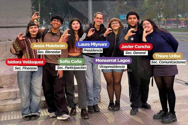 Militantes de la Jota, FA y representante Diaguita: quiénes componen la nueva FECH