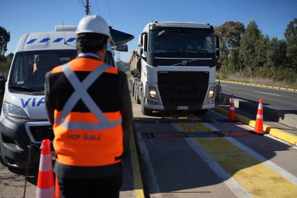 Ñuble implementa unidad de pesaje móvil para aumentar la fiscalización a transporte de carga y proteger la infraestructura vial