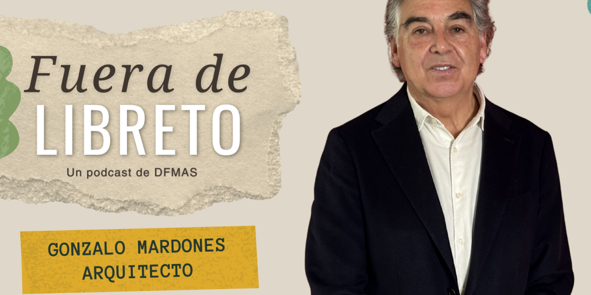 <p>Fuera de Libreto | Gonzalo Mardones: Visión de ciudad e historias personales del arquitecto</p>