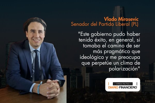 Vereda Política | Vlado Mirosevic (PL): "Veo un gobierno que no quiere hacer un gran pacto, quiere instalar su receta"