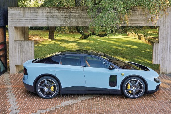 Las acciones de Ferrari se desploman tras la decepción por el diseño de su primer modelo totalmente eléctrico: críticos lo comparan con vehículos "masivos"