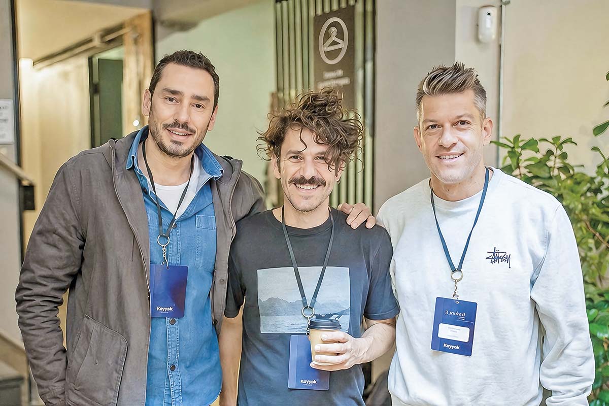 <p>Diego Aguayo, Robert Cercós y Juan Pablo García, fundadores de Future Beyond.</p>