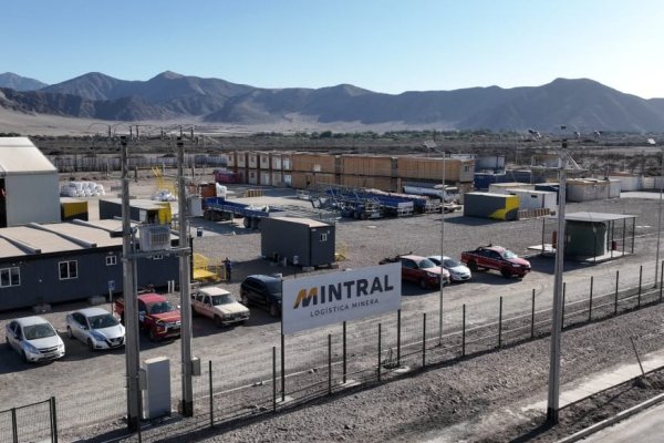 Mintral, filial de logística minera de Grupo Ultramar, destaca positivo primer año de su hub de Copiapó, y proyecta nuevo terminal en Mejillones
