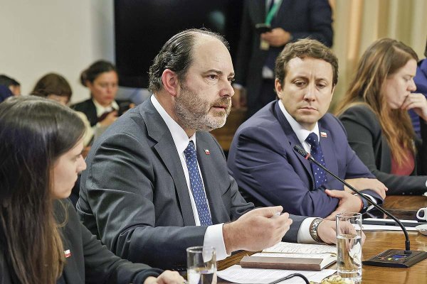 <p>El ministro del Trabajo, Tomás Rau, y el subsecretario del ramo, Gustavo Rosende. Foto: Aton.</p>