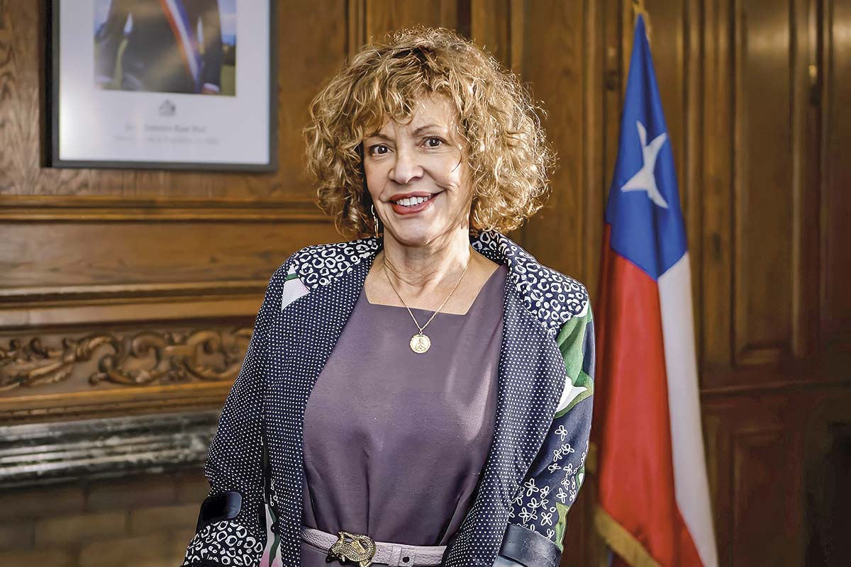 <p>Catalina Parot, ministra de Bienes Nacionales.</p>