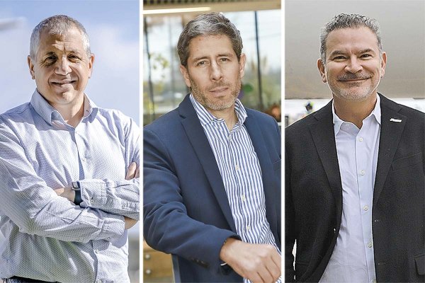<p>Roberto Alvo, CEO de Latam. Daniel Belaúnde, CEO de Sky Airlines. Estuardo Ortiz, fundador y CEO de JetSmart. Fotos: Julio Castro y Archivo </p>