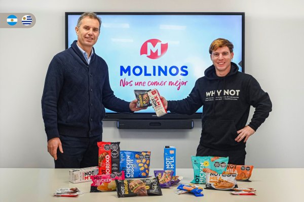 NotCo vende sus operaciones en Argentina y Uruguay a holding de alimentos argentino