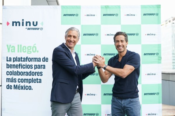 <p>Nima Pourshasb, CEO y cofundador de Minu junto a Eduardo della Maggiora, CEO y cofundador de Betterfly.</p>