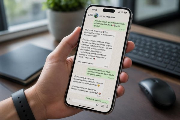 La IA llega al Mundial: Startup chilena Vambe lanza chatbot gratuito para asistir a fanáticos y turistas