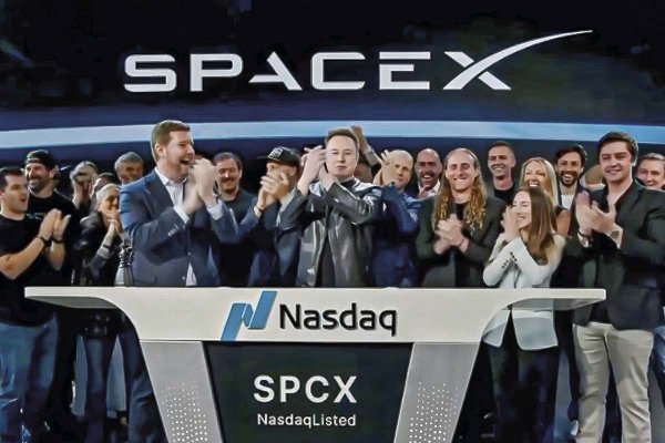 SpaceX debuta en bolsa con salto de 19%: el día en que Musk reescribió las reglas y se hizo billonario