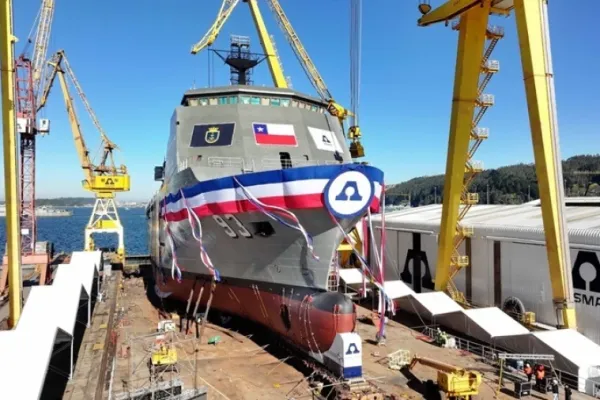 Presidente Kast visita Talcahuano para botar al mar el buque "Magallanes", el primero del proyecto Escotillón IV de la Armada