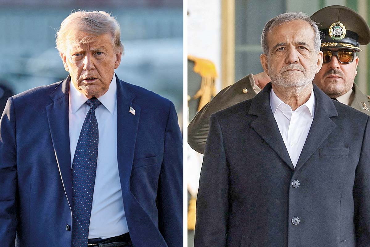 <p>El Presidente de EEUU, Donald Trump, y su par de Irán, Masoud Pezeshkian, le pusieron su firma electrónica al pacto. Fotos: Reuters</p>