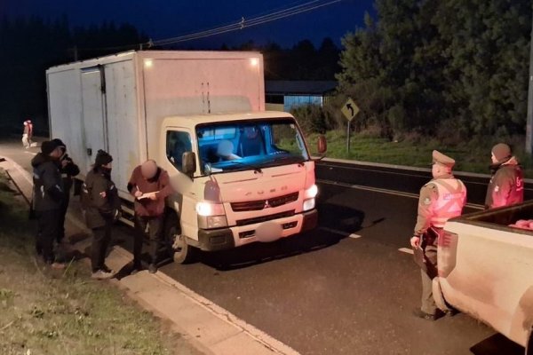 Decomiso de 2,4 toneladas de jurel en Ruta del Itata: gremio de pesca industrial valora golpe a la actividad ilegal