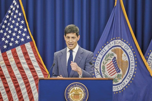 <p>El preidente de la Fed, Kevin Warsh. Foto: Bloomberg.</p>