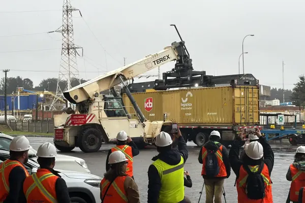Primera operación intermodal de carga entre Santiago y Concepción evidencia oportunidades para la cadena logística del centro – sur