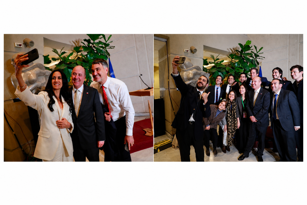 <p>Las selifies que inmortalizaron el triunfo de Quiroz</p>