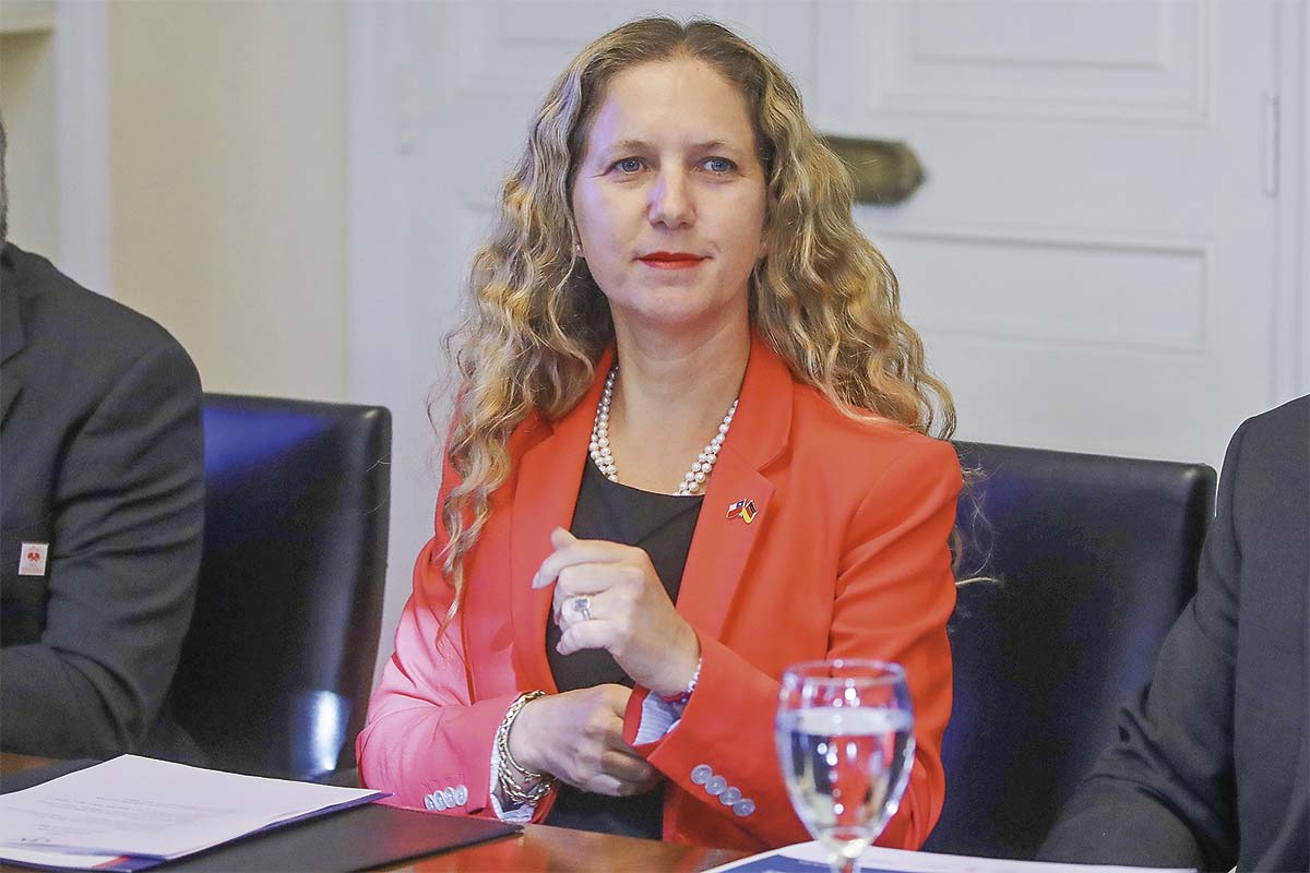 <p>Rosario Navarro, presidenta de la Sofofa. Foto: Aton</p>
