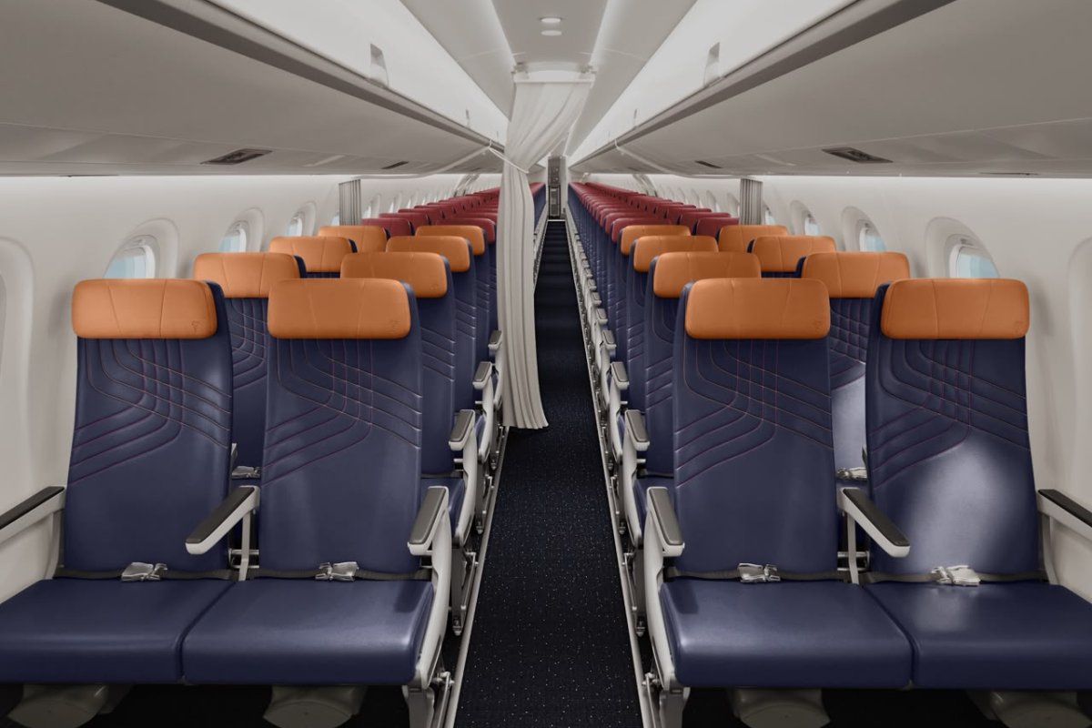 <p>Latam Airlines revela la cabina de los nuevos Embraer con los que busca reforzar la operación doméstica en Brasil</p>