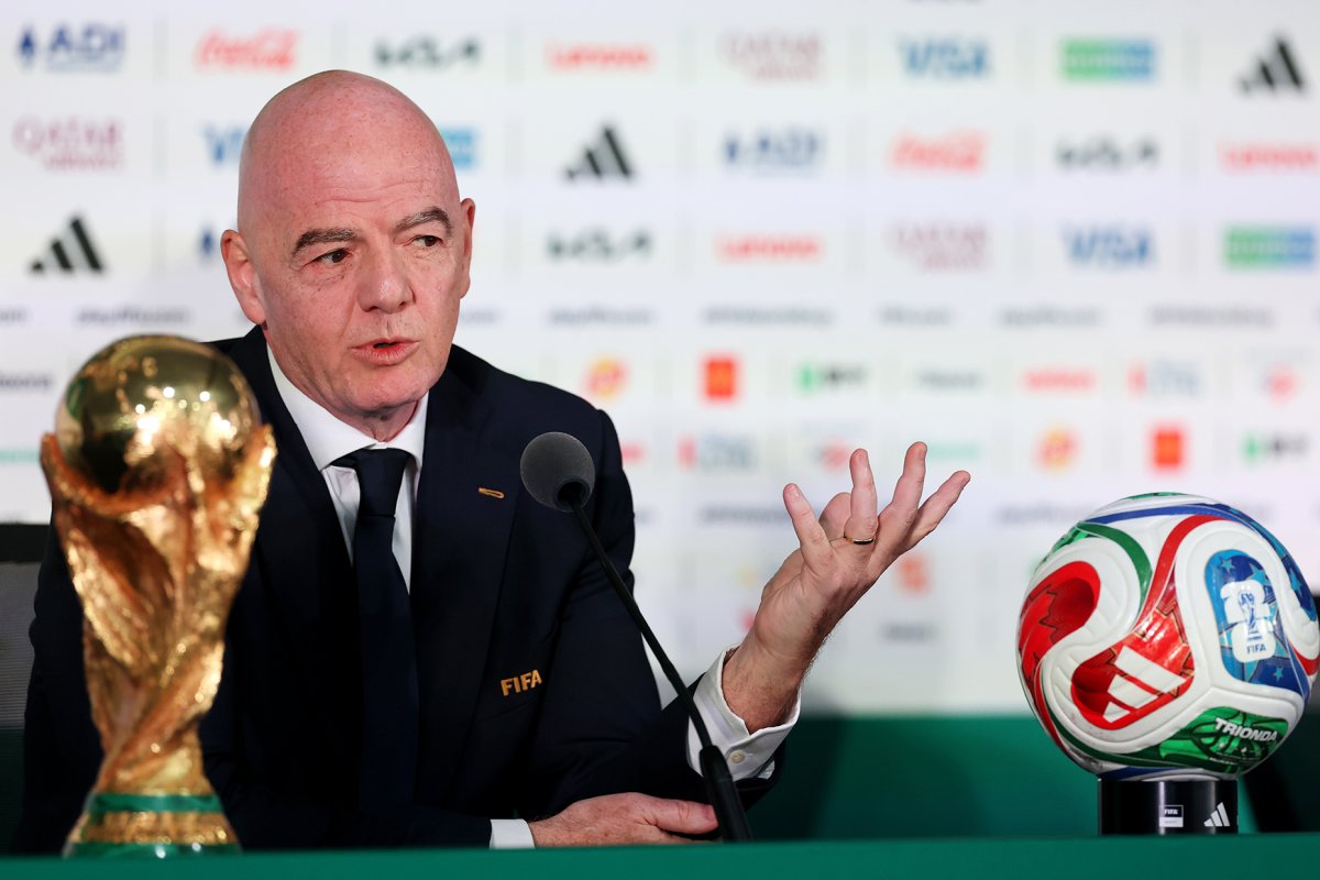 <p>El presidente de la FIFA, Gianni Infantino. (Foto: Bloomberg)</p>