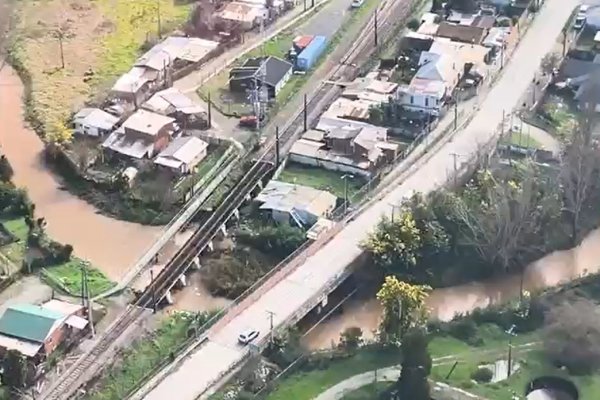 <p>Ahora en DF | Así se ve afectado el río Biobío por aumento de caudal y las inundaciones en las comunas ribereñas</p>