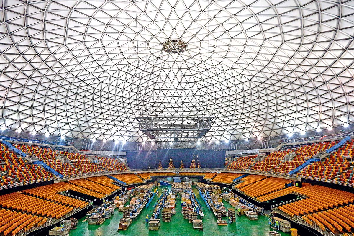 <p>Ya no se llamará Movistar Arena: Santander confirma que se quedó con los derechos del nombre del recinto en el Parque O'Higgins</p>