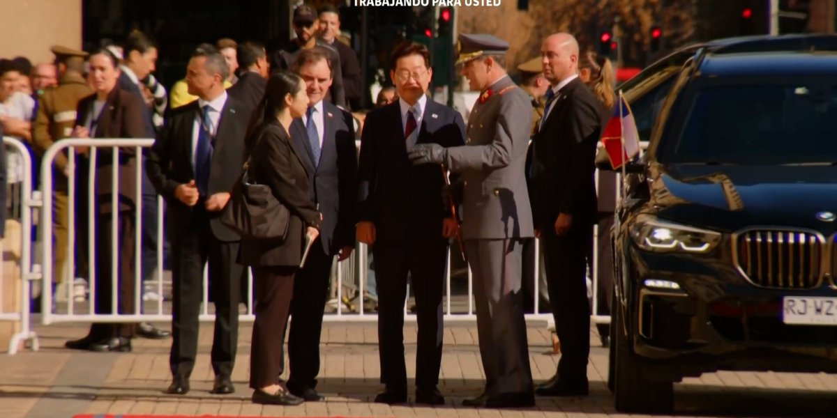 Ahora en DF | Presidente Kast recibe a su par de Corea del Sur, Lee Jae Myung, en La Moneda