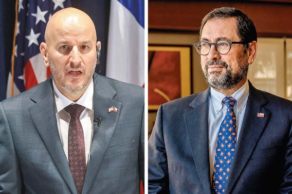 <p>Brandon Judd, embajador de Estados Unidos en Chile. Francisco Pérez Mackenna, ministro de Relaciones Exteriores. Fotos: Aton y Bloomberg</p>