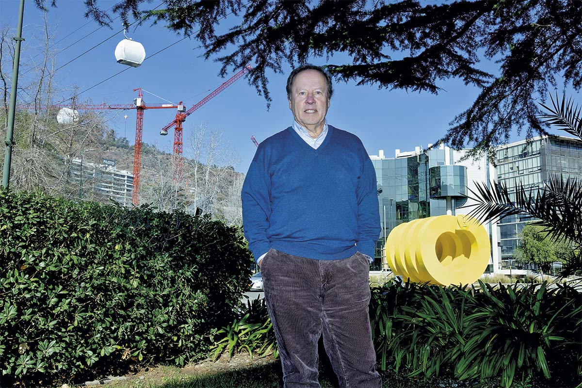 <p>Jorge Labra, gestor de Ciudad Empresarial. Foto: Verónica Ortiz.</p>