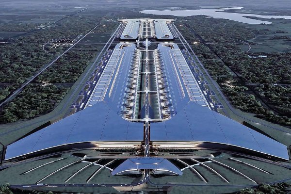 <p>Así se verá la fábrica-ciudad. Crédito: X, SpaceX y Elon Musk</p>