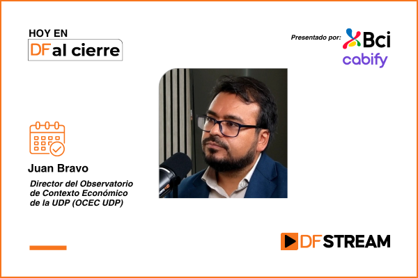 DF al Cierre | Juan Bravo y próxima tasa de desempleo: "Un buen resultado sería que bajara del 9%, pero es prácticamente imposible"