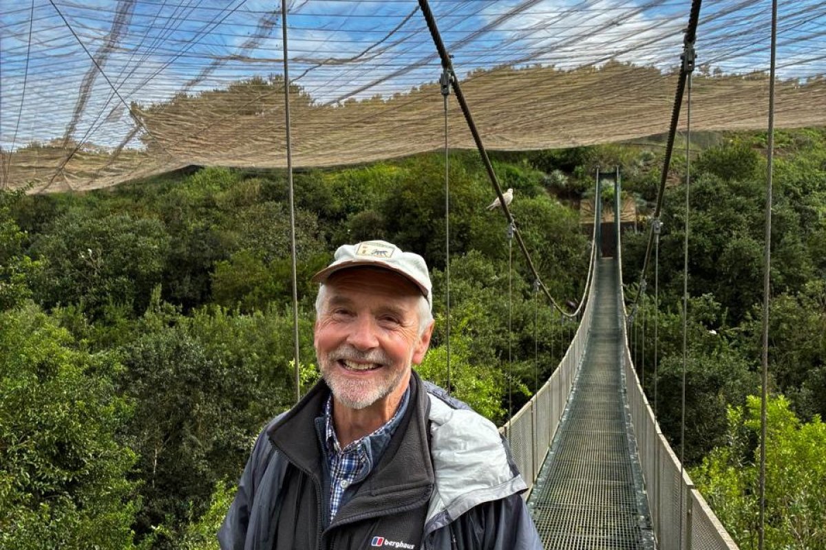 Una mañana con Peter Higgins en el Parque Tricao