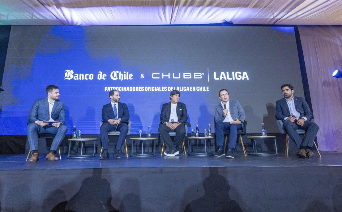 Banco de Chile junto a Chubb sellan alianza con LALIGA: clientes podrán acceder a beneficios ligados al fútbol español