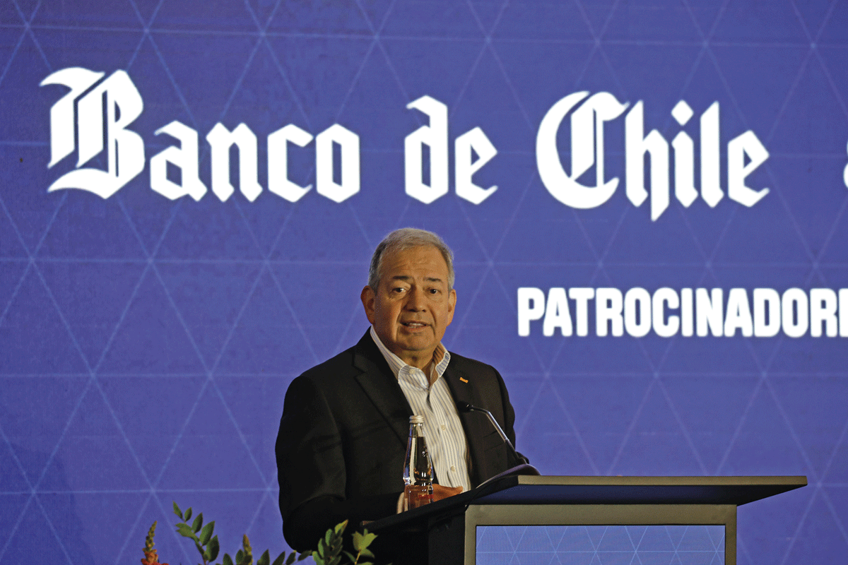 El CEO de Banco de Chile, Eduardo Ebensperger. Foto: Aton.