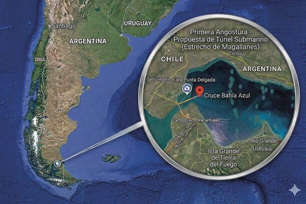 Túnel bajo el Estrecho de Magallanes: Gobierno Regional encarga a Universidad Católica los estudios de factibilidad