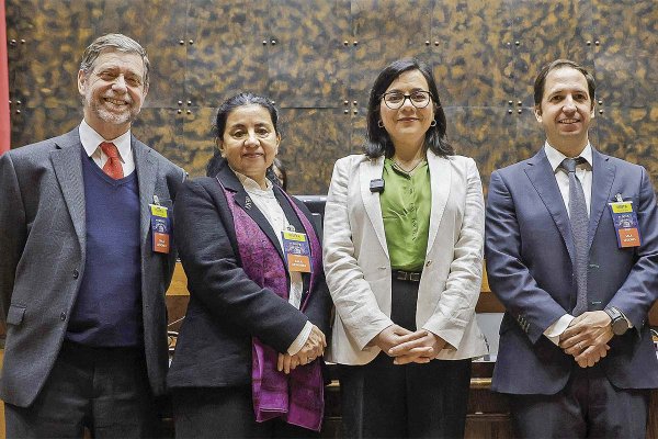 Los consejeros del CFA, encabezados por su presidenta Paula Benavides. Foto: Aton.