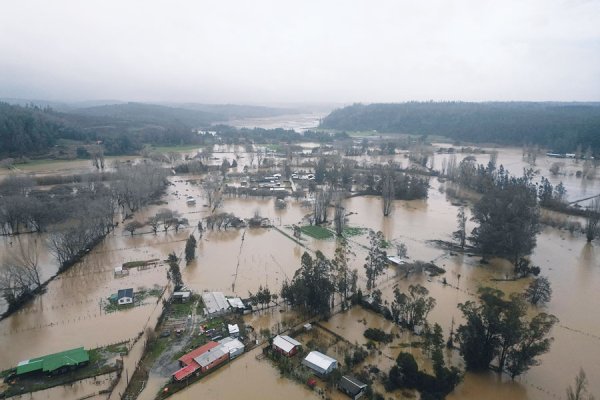 Senapred decreta Alerta Roja en Cautín y Arauco, y activa Alertas Amarillas por riesgo de inundaciones en distintas zonas del sur del país
