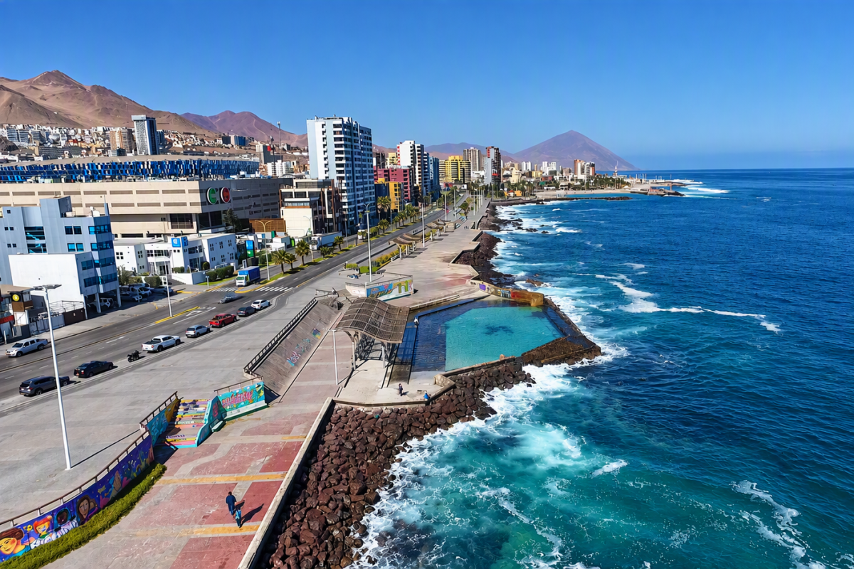 MOP licita obras por $ 2.286 millones para recuperar el borde costero de Antofagasta