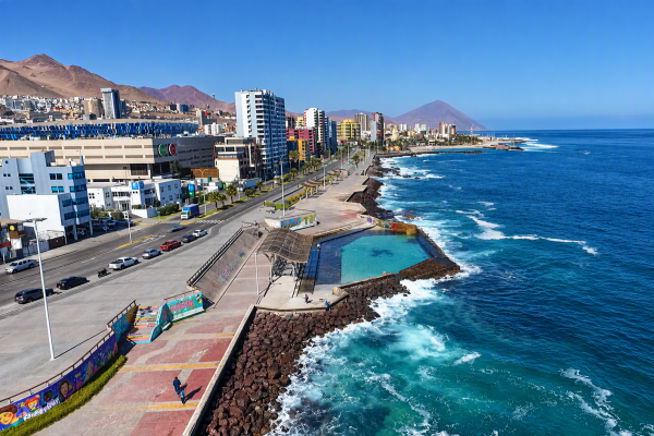 MOP licita obras por $ 2.286 millones para recuperar el borde costero de Antofagasta