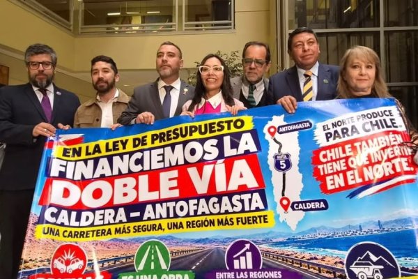 Diputados de Atacama y Antofagasta presionan por doble vía de US$ 804 millones y piden fecha para nueva licitación