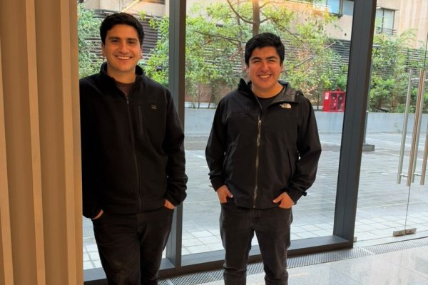 Ignacio Pizarro y Diego Rivera, fundadores de Flama Hub.