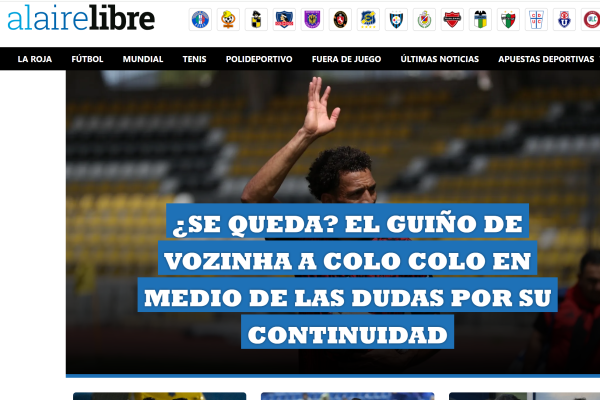 Al Aire Libre, el exsitio deportivo de radio Cooperativa, cerrará sus operaciones en Chile