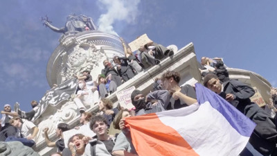 Ahora en DF | Francia prohíbe las manifestaciones no sindicales los próximos días para "restablecer el orden"